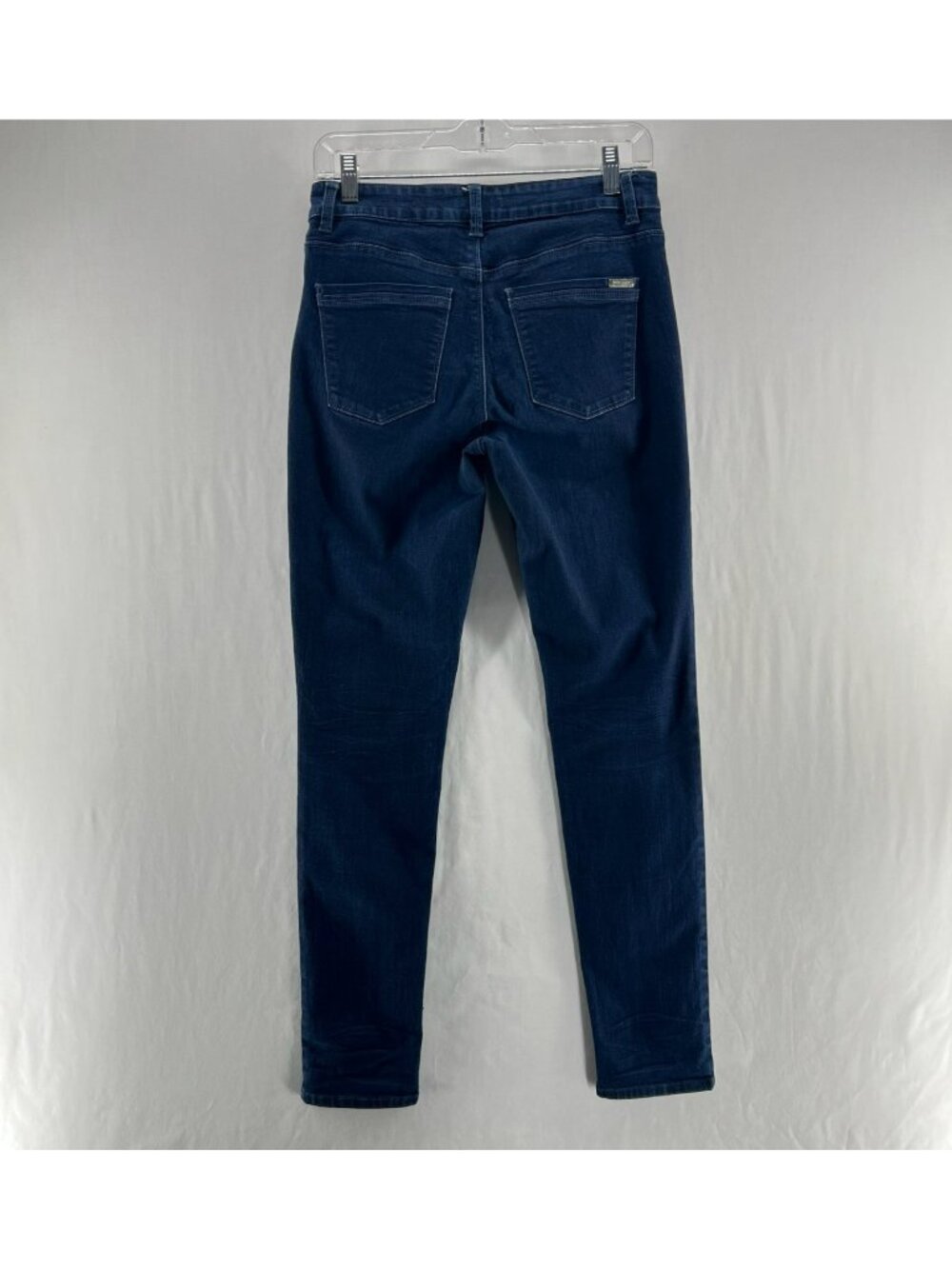 White House Black Market Skinny Jeans Womens 6 Mid Rise Stretch Denim Dark Wash - Picture 2 of 11